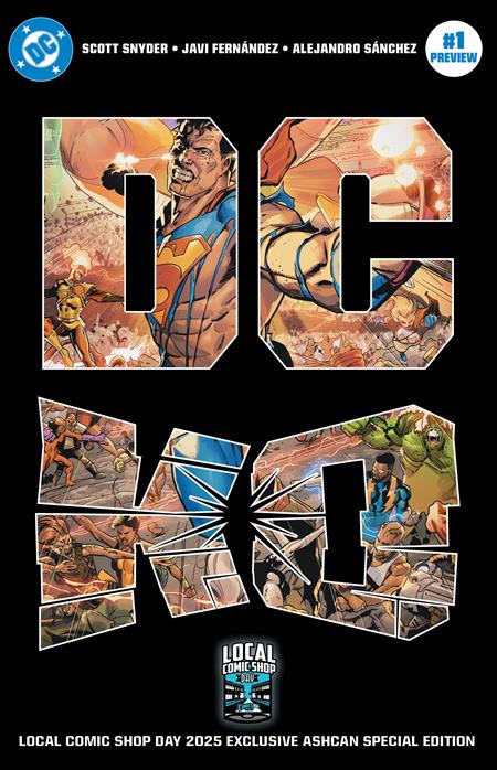DC K.O. Ashcan #1 2025 LCSD Exclusive Cover Set Fernandez