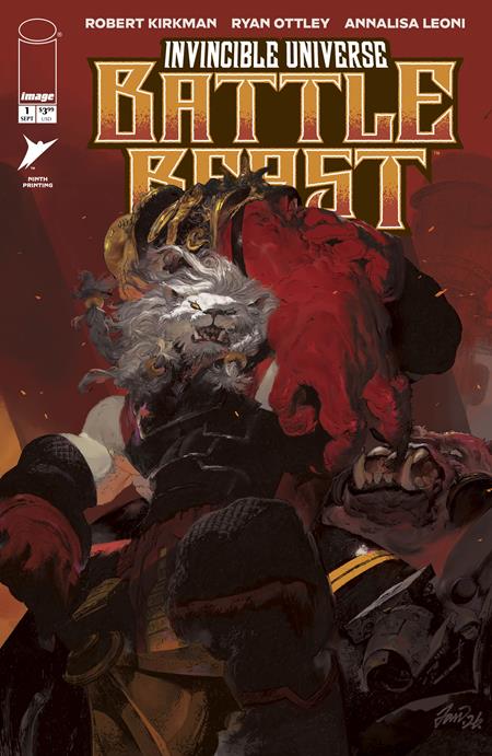 Invincible Universe Battle Beast #1 Tan Eng Huat 9th Print