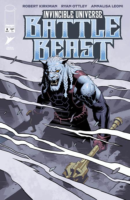 Invincible Universe Battle Beast #8 Ryan Ottley 4th Print