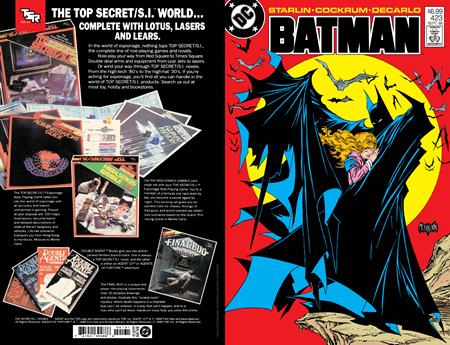 Batman #423 Facsimile Cover C Todd McFarlane FOIL