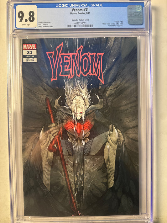 Venom #31 Peach Momoko Exclusive CGC 9.8