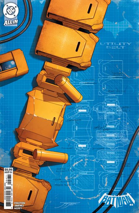 Batman #4 Cover E Jorge Jimenez Bat Gadget
