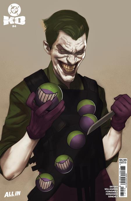 DC K.O. #4 (Of 5) Cover H Ben Oliver Face Off
