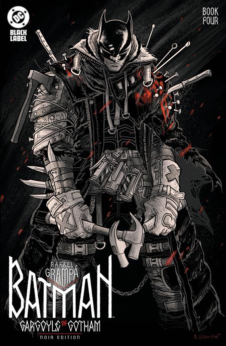 Batman Gargoyle Of Gotham Noir Edition #4 (Of 4) Rafael Grampa