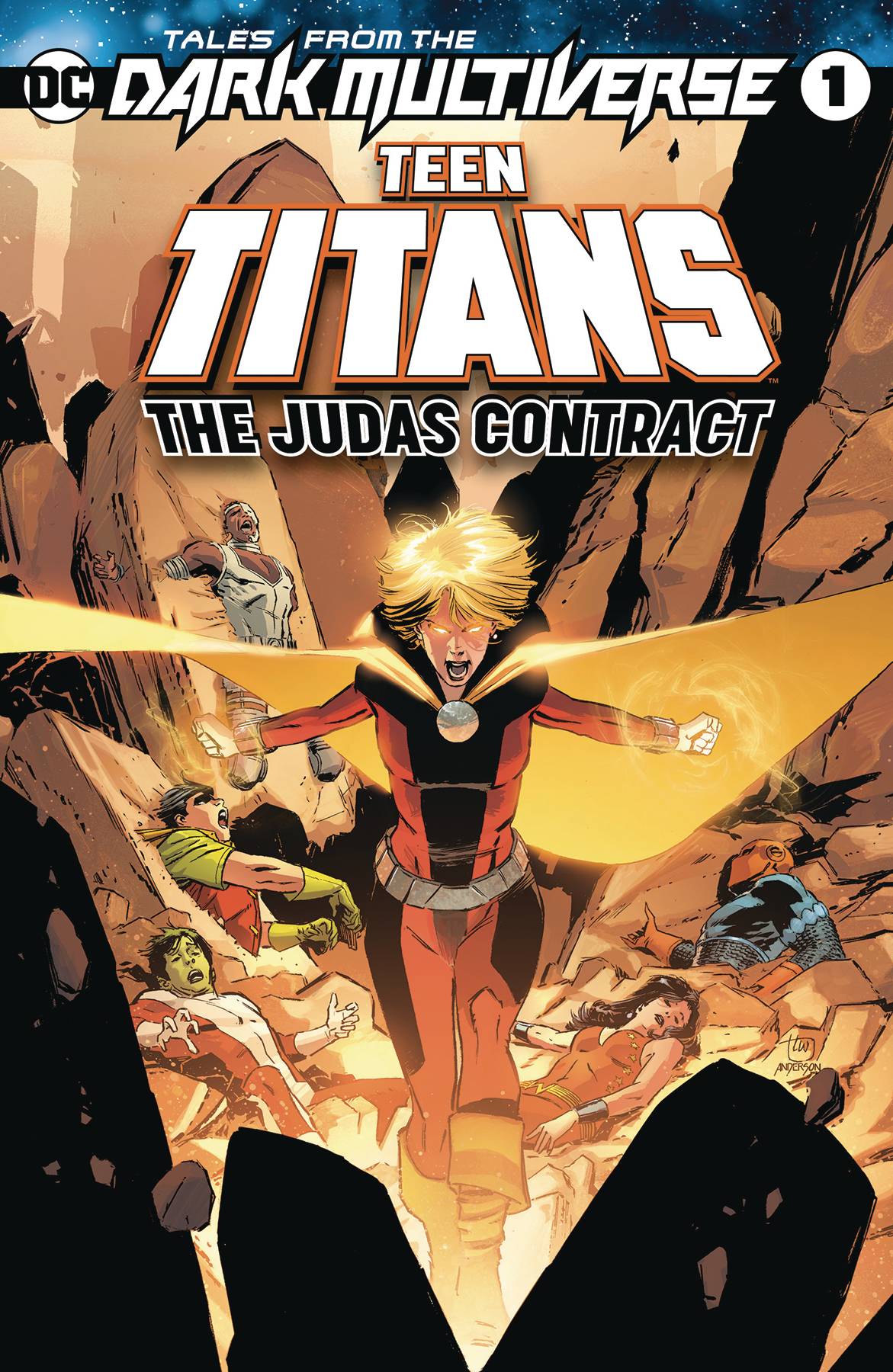 TALES FROM THE DARK MULTIVERSE: TEEN TITANS THE JUDAS CONTRACT #1
