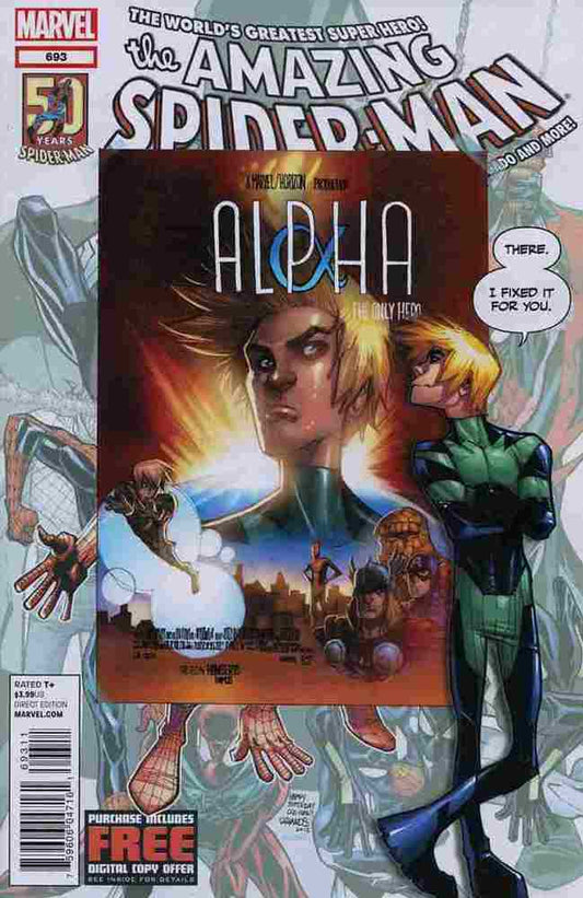 Amazing Spider-Man #693 Humberto Ramos Main