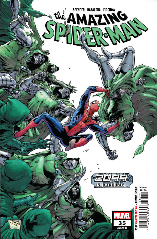 Amazing Spider-Man #35 Tony S. Daniel Doom 2099 Legacy# 836