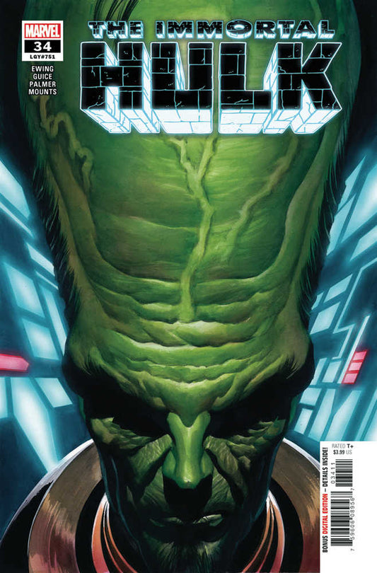 Immortal Hulk #34 Alex Ross Main