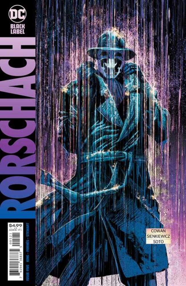 Rorschach #5 Cover B Denys Cowan & Bill Sienkiewicz