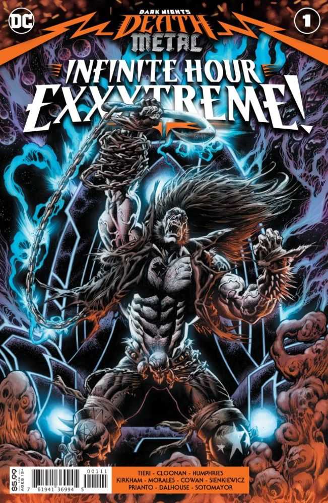 Dark Nights Death Metal Infinite Hours Exxxtreme #1 (One Shot) Cover A Kyle Hotz