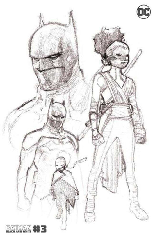 Batman Black And White #3 (Of 6) Joshua Middleton 2nd Print
