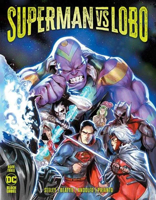 Superman vs Lobo #3 (Of 3) Cover A Mirka Andolfo