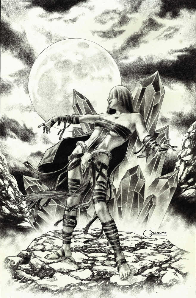 Lady Hel #1 Cover K [1:40] Geebo Vigonte B&W Virgin