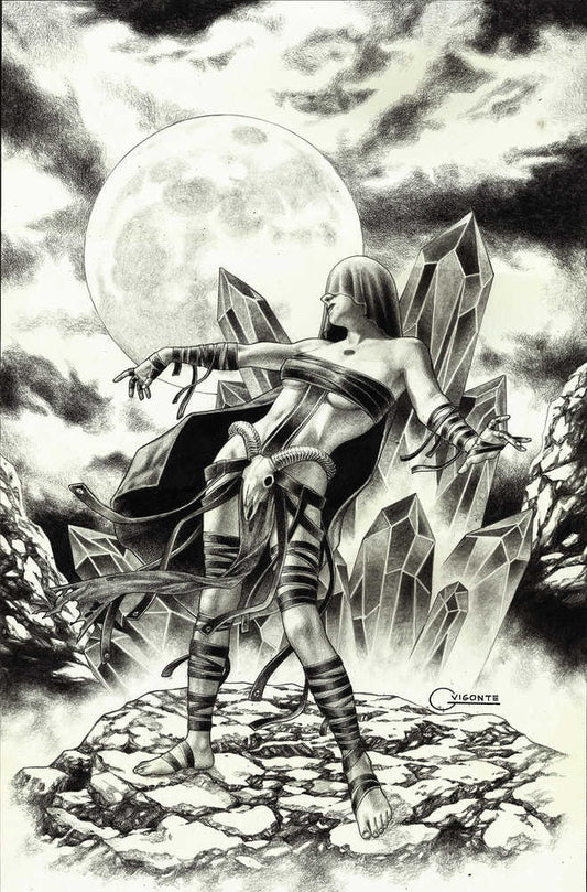 Lady Hel #1 Cover K [1:40] Geebo Vigonte B&W Virgin