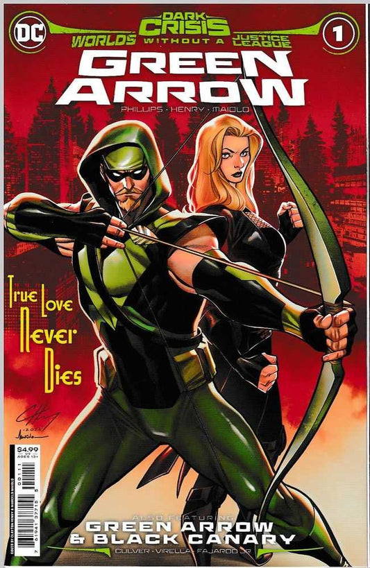 Dark Crisis Worlds Without A Justice League Green Arrow #1 Cover A Clayton Henry