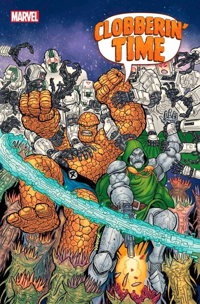 Clobberin' Time #4 Steve Skroce Main Cover