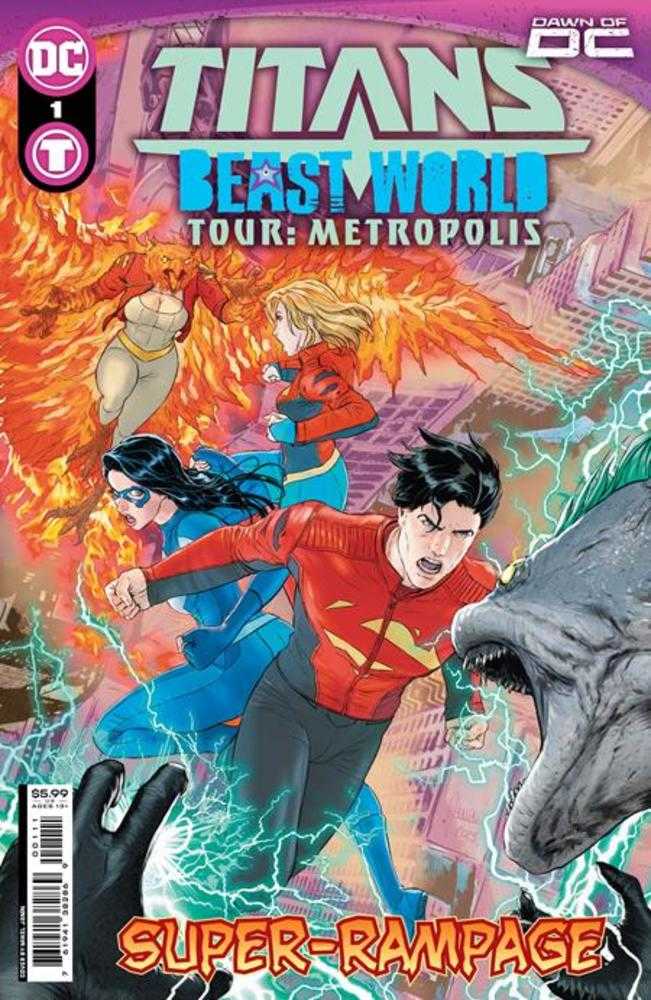 Titans Beast World Tour Metropolis #1 (One Shot) Cover A Mikel (2023)