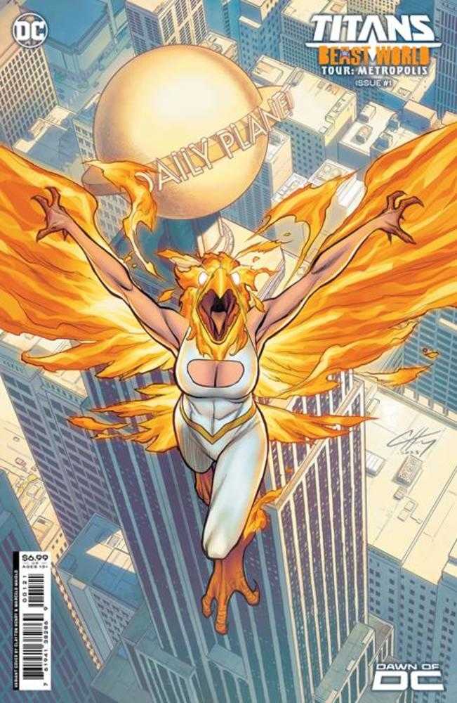 Titans Beast World Tour Metropolis #1 Cover B Clayton Henry