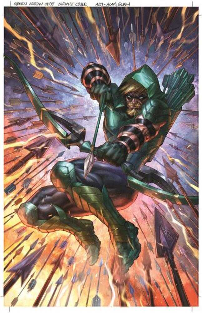 Green Arrow #8 (Of 12) Cover B Alan Quah Variant (2024)