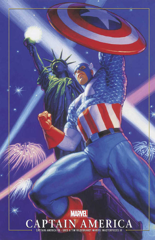 Captain America #8 Greg Hildebrandt Captain Masterpieces