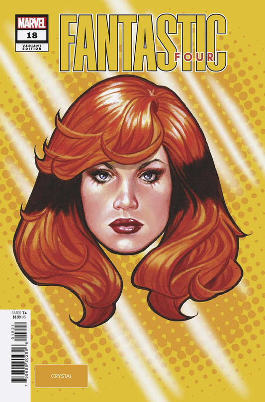 Fantastic Four #18 Mark Brooks Headshot