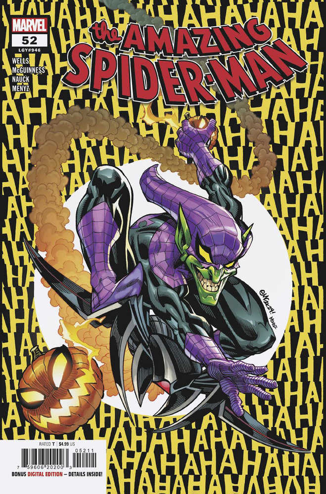 Amazing Spider-Man #52 Ed McGuiness Main Legacy# 946