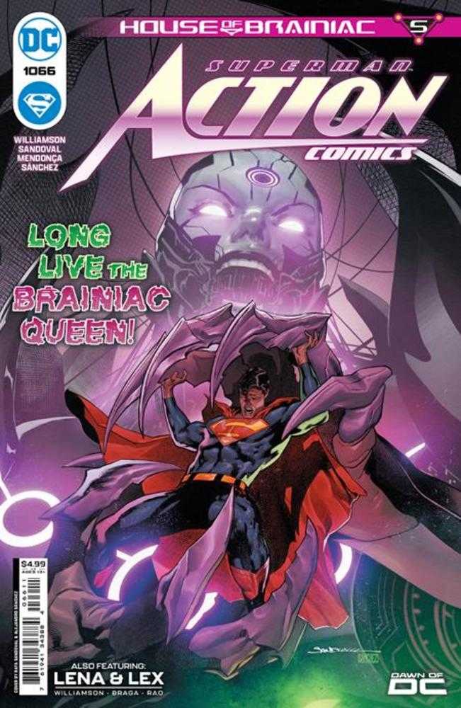 Action Comics #1066 Cover A Rafa Sandoval (House Of Brainiac) (06/25/24)