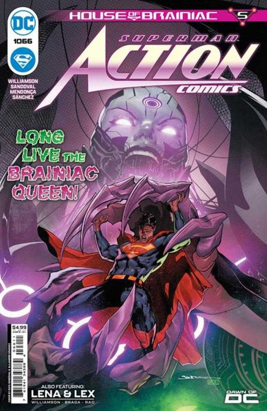 Action Comics #1066 Cover A Rafa Sandoval (House Of Brainiac) (06/25/24)