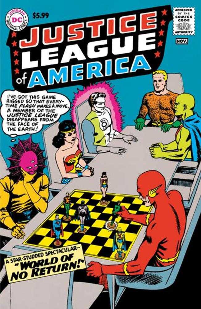 Justice League Of America #1 Facsimile Cover B Murphy Anderson Foil