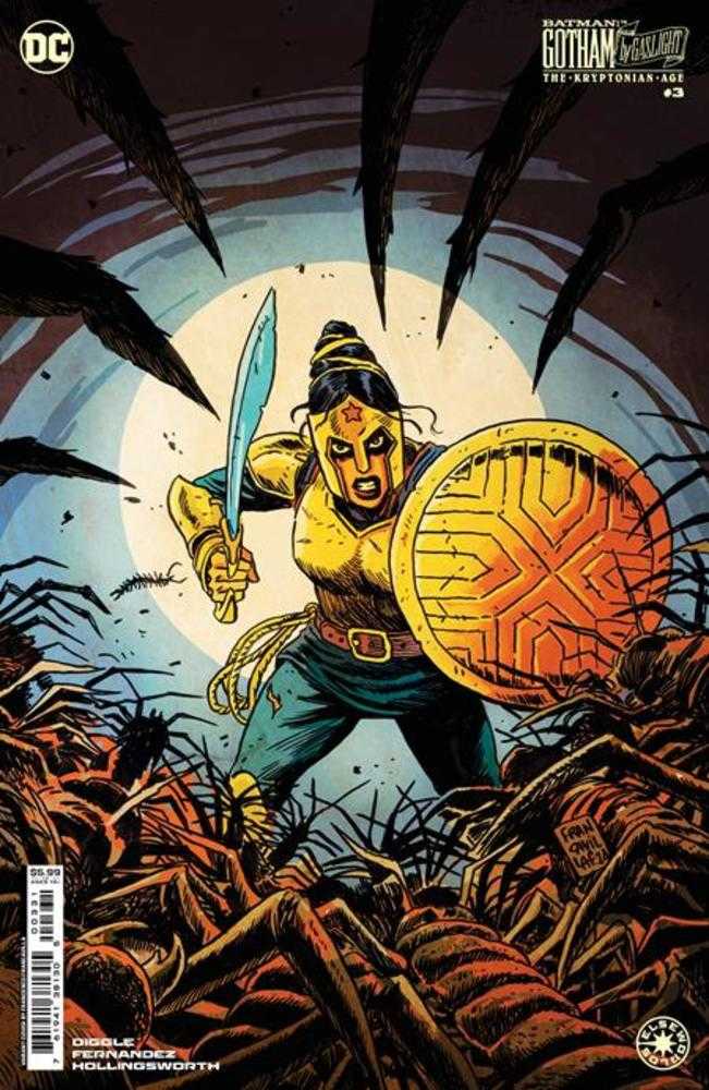 Batman Gotham By Gaslight The Kryptonian Age #3 (Of 6) Cover B Francavilla