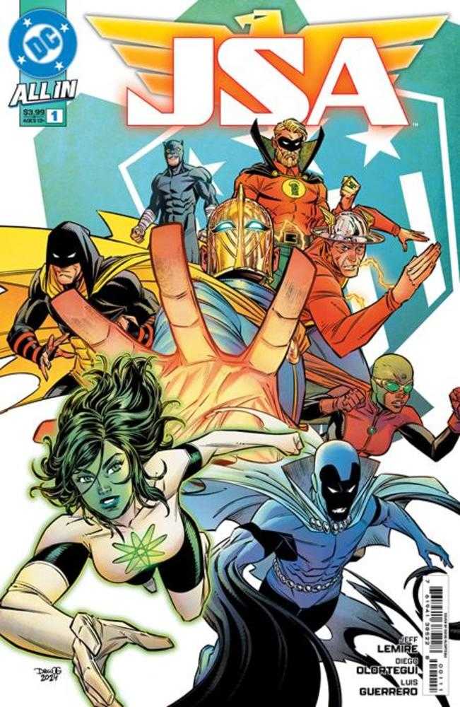 JSA #1 Cover A Diego Olortegui (11/06/2024)