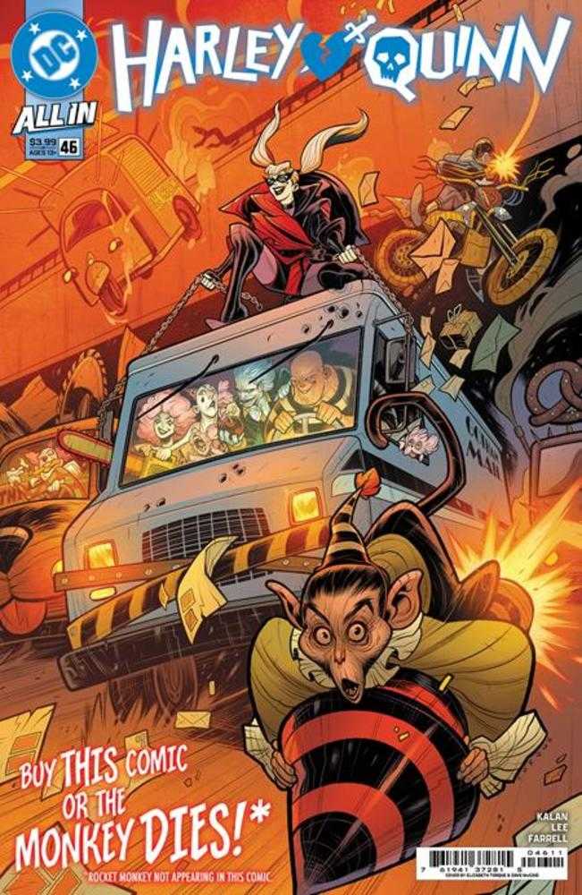 Harley Quinn #46 Cover A Elizabeth Torque (DC Comics 2024)