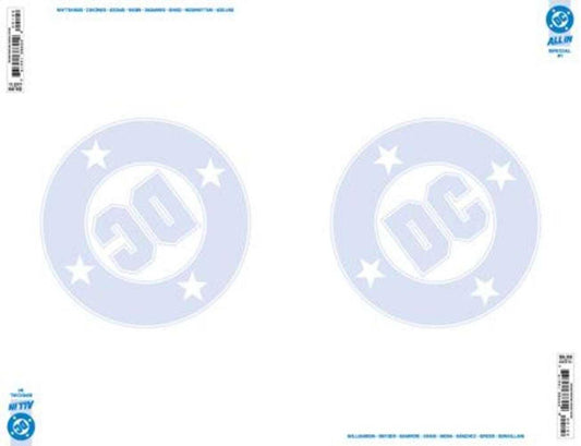 DC All In Special #1 (One Shot) 2nd Print Cover B Blank