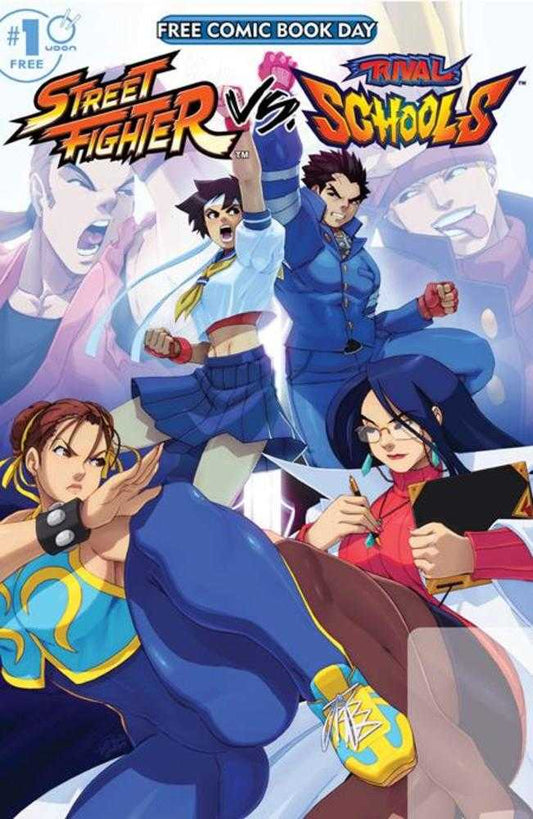Free Comic Book Day 2025 - Street Fighter vs Rivals Schools #1