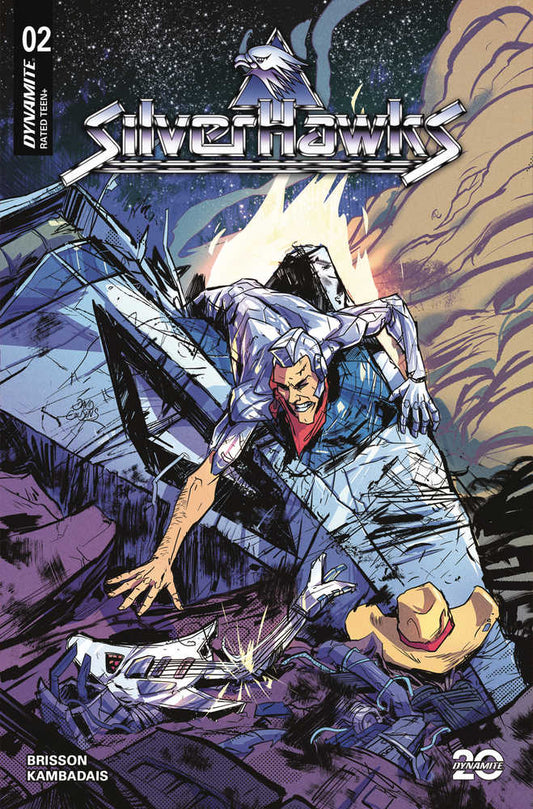 Silverhawks (2025) #2 Cover L [1:10] Variant Edition Cousens Battle Damage