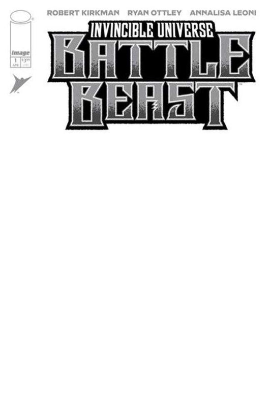 Invincible Universe Battle Beast #1 Cover I Blank Sketch