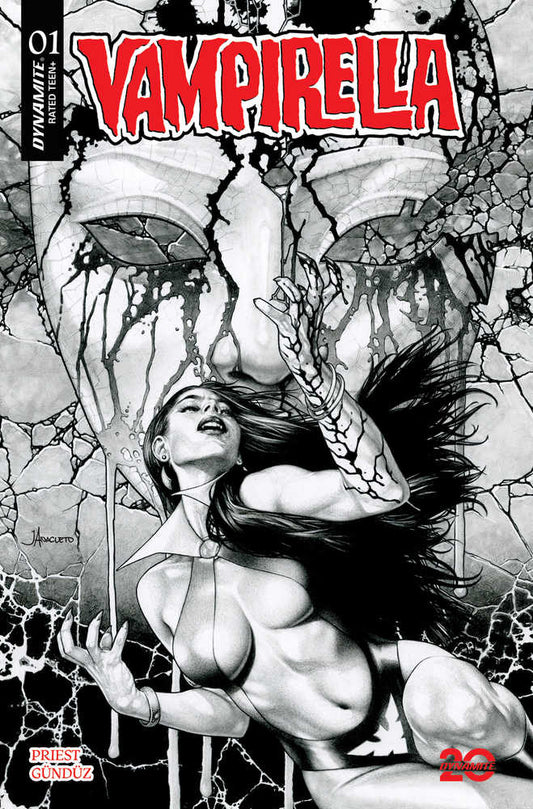 Vampirella (2025) #1 Cvr O [1:15] Anacleto B&W