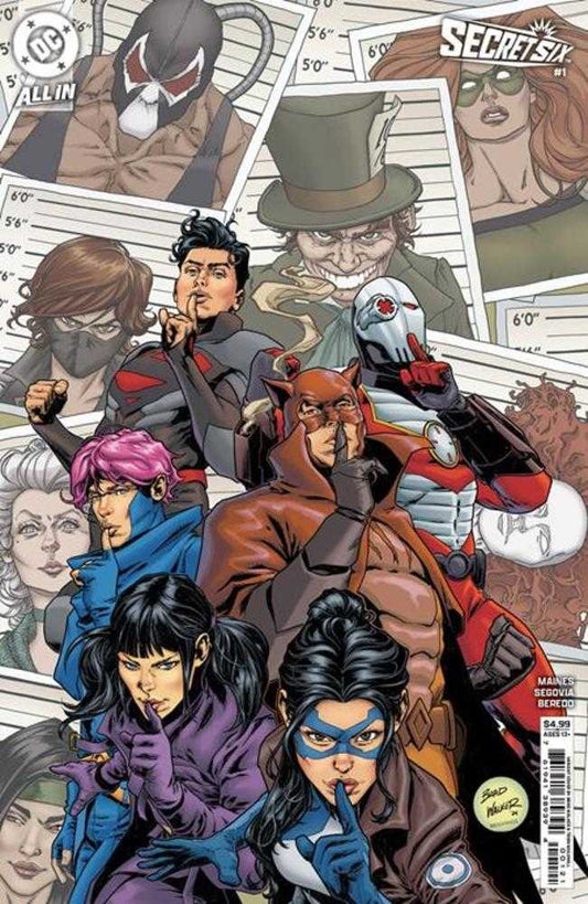 Secret Six #1 (Of 6) Cover B Brad Walker