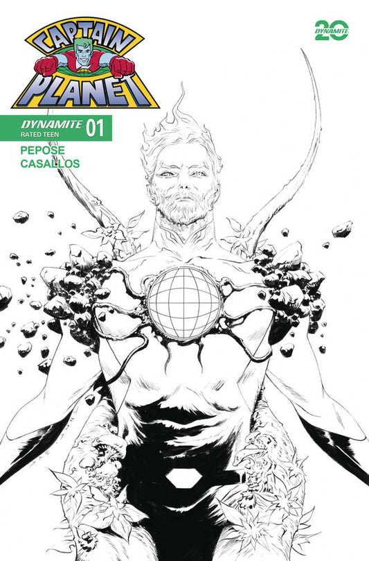 Captain Planet #1 Cover L [1:10] Jae Lee Line Art (05/14/25)
