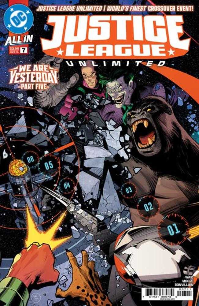 Justice League Unlimited #7 Cover A Dan Mora Connecting