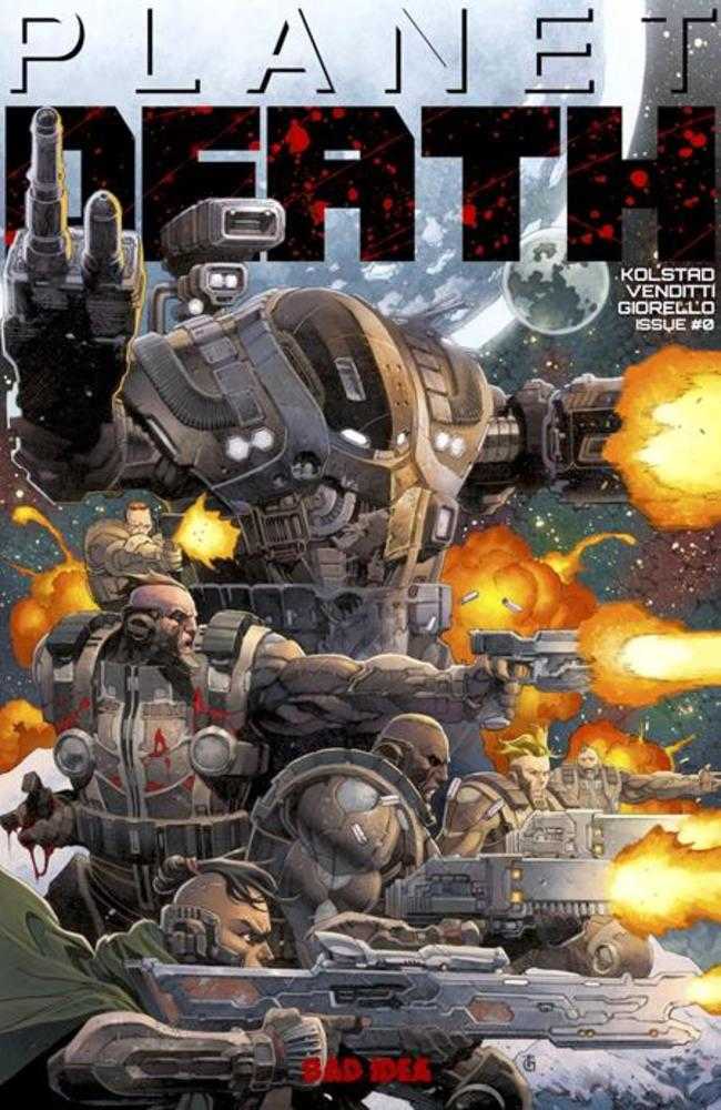 Planet Death #0 (Bad Idea) Cover A Tomas Giorello 2025