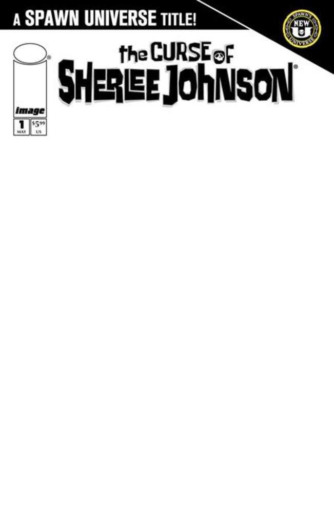 The Curse Of Sherlee Johnson #1 Cover D Blank Variant