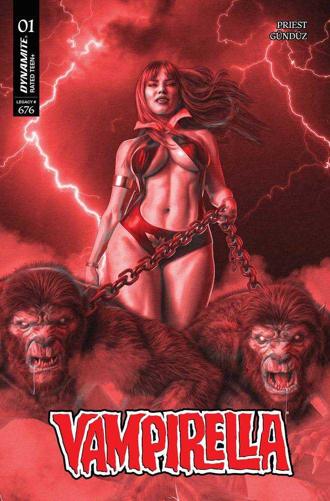 Vampirella (2025) #1 Cover ZF [1:10] Mark Spears Red