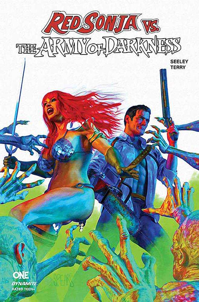 Red Sonja vs Aod (2025) #1 Cover S Mark Spears White Foil