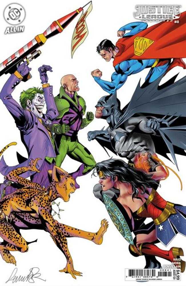 Justice League Unlimited #8 Cover D Salvador Larroca