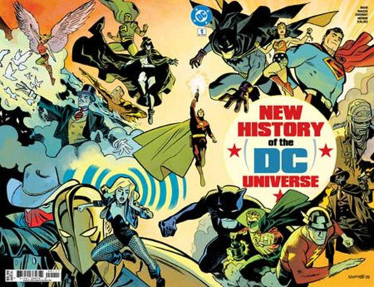 New History Of The DC Universe #1 Cover A Chris Samnee Wraparound (06/25/25)