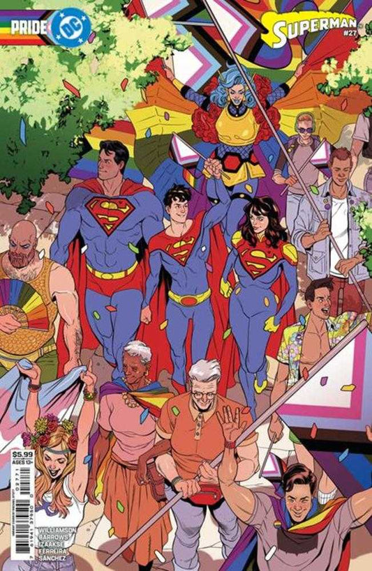 Superman #27 Cover E Rachel Stott DC Pride