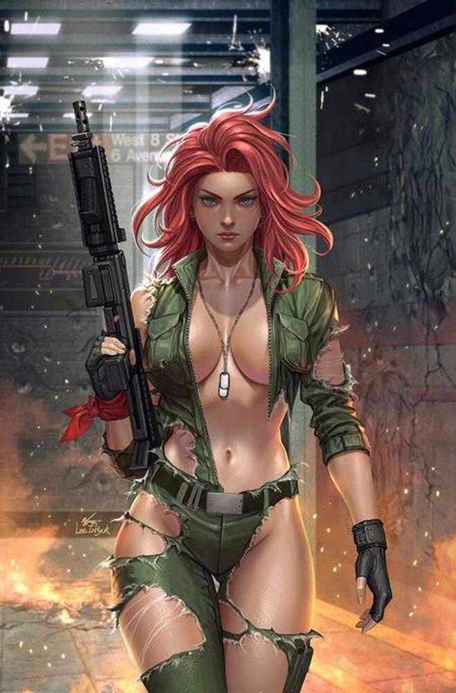 Heat Seeker Exposed A Gun Honey Series #2 Cover F Lee Virgin Foil