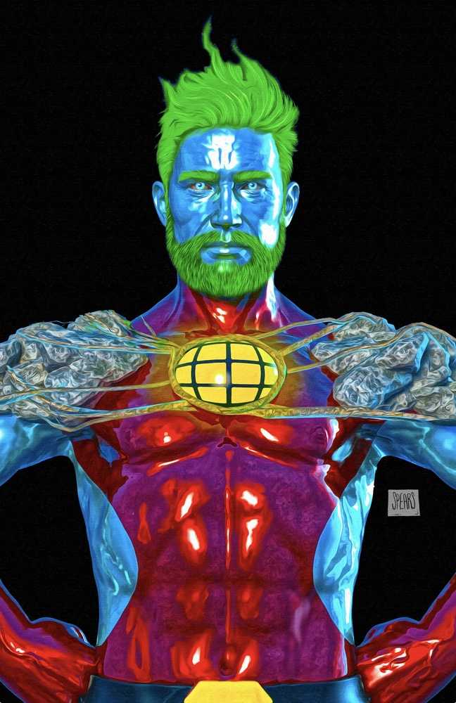 Captain Planet #1 Cover W [1:10] Mark Spears Black Virgin (05/14/25)