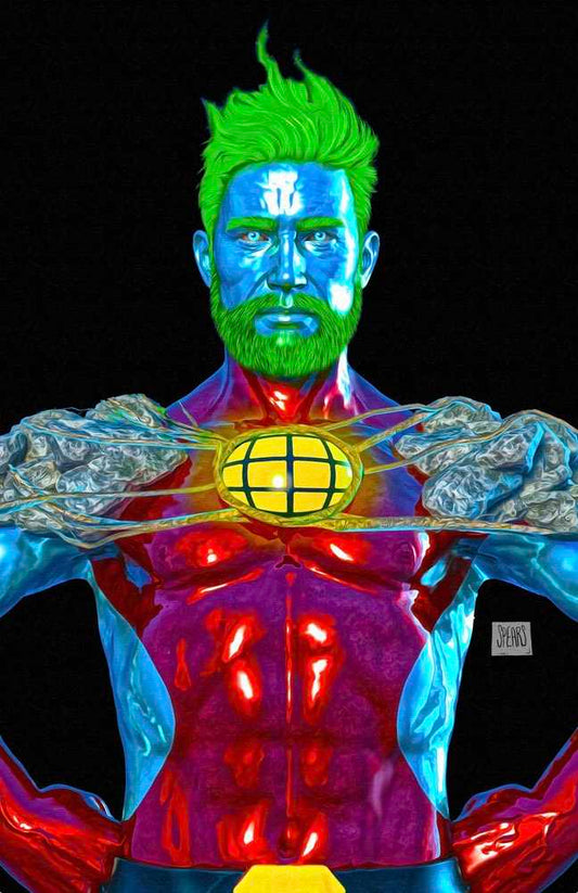 Captain Planet #1 Cover W [1:10] Mark Spears Black Virgin (05/14/25)